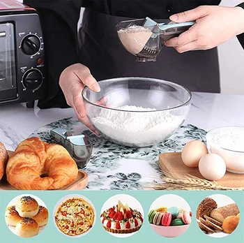 Adjustable Measuring Cups Multi-functional Spoons Sets with Scale Measuring Scoop Precise For Cooking 5ml To 30ml Kitchen
Adjustable Measuring Cups Multi-functional Spoons Sets with Scale Measuring Scoop Precise For Cooking 5ml To 30ml Kitchen