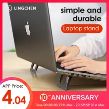 Lingchen portátil suporte para macbook pro universal desktop portátil titular mini portátil almofada de resfriamento notebook suporte para macbook ar(China)