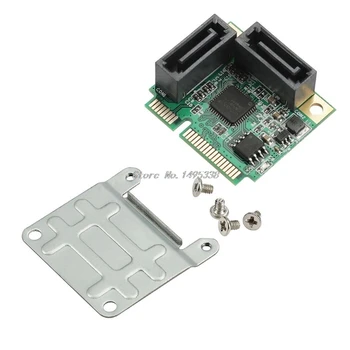 2 Ports Add On Cards Mini PCI-E PCI Express to SATA Cable 3.0 Converter Hard Drive Extension Card Computer Components High Speed
2 Ports Add On Cards Mini PCI-E PCI Express to SATA Cable 3.0 Converter Hard Drive Extension Card Computer Components High Speed