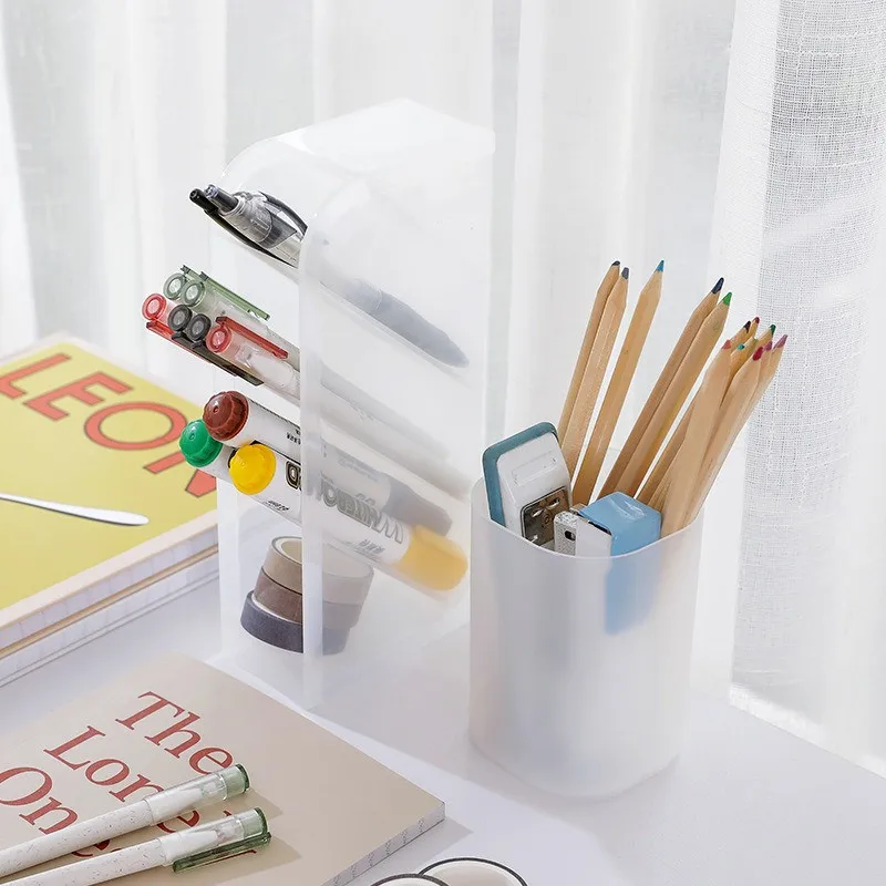Multi-function 4 Grid Desktop Pen Holder Office School Storage Case Simple Black & White Plastic Box Desk Pen Pencil Organizer
Multi-function 4 Grid Desktop Pen Holder Office School Storage Case Simple Black & White Plastic Box Desk Pen Pencil Organizer