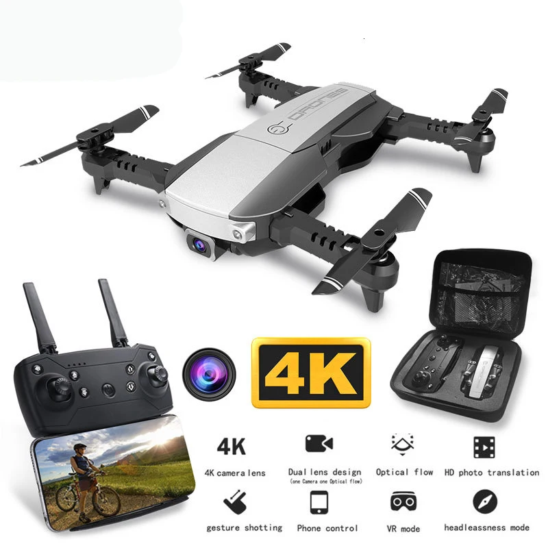 Z1 Wifi FPV Mini Drone with 1080P 4K HD Camera Optical Flow Positioning Gesture Control Rc Quadcopter Vs sg106 Visuo xs816 Dron
Z1 Wifi FPV Mini Drone with 1080P 4K HD Camera Optical Flow Positioning Gesture Control Rc Quadcopter Vs sg106 Visuo xs816 Dron