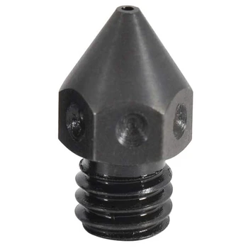 High Temperature Sharp Hardened Tool Steel MK8 Nozzle 0.4mm Suitable for 1.75 mm Makerbot, Ender 3, CraftBot, Prusa I3
High Temperature Sharp Hardened Tool Steel MK8 Nozzle 0.4mm Suitable for 1.75 mm Makerbot, Ender 3, CraftBot, Prusa I3
