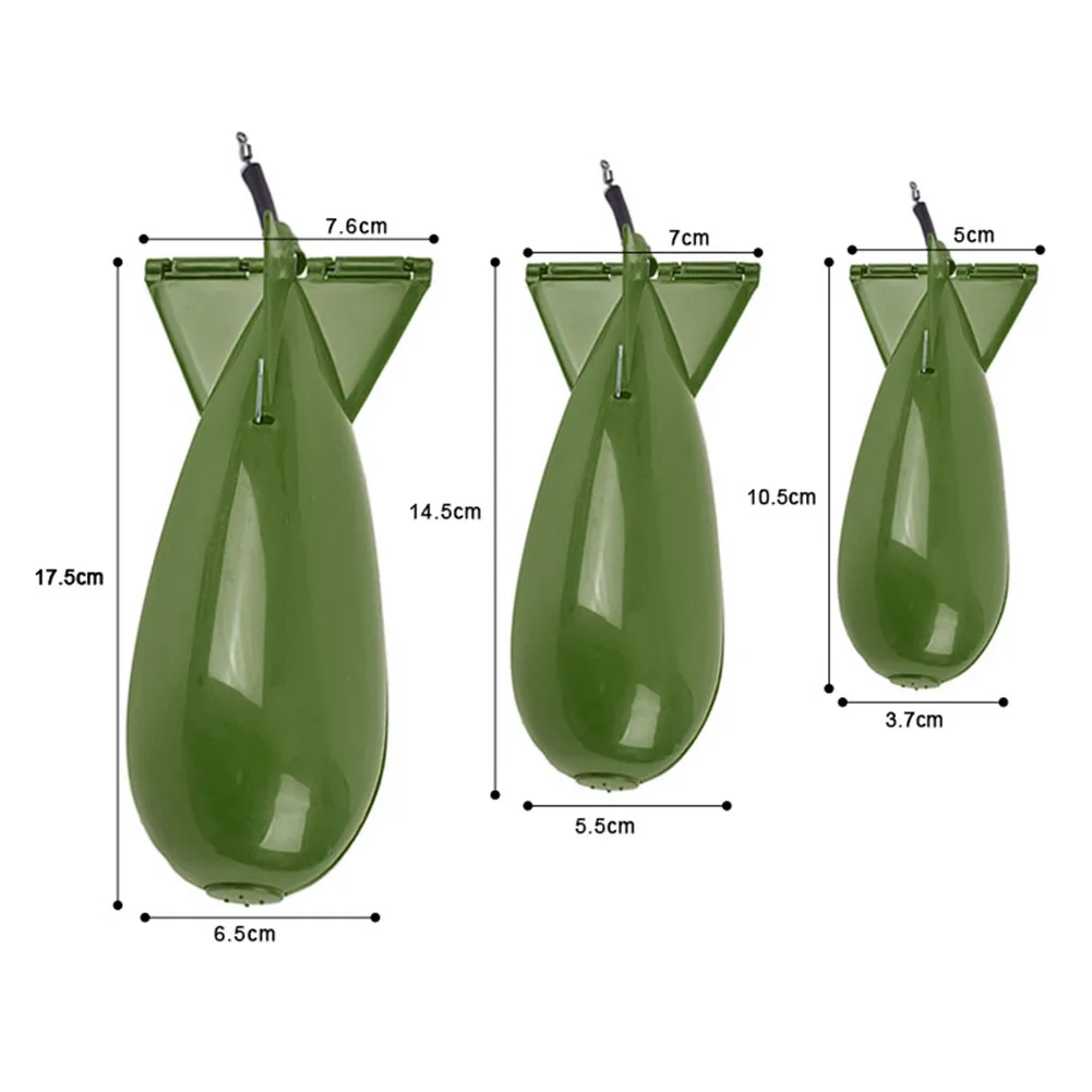 Carp Fishing Rocket Feeder Large Small Spod Bomb Float Lure Bait Holder S M L Pellet Rockets Feeders Position Gear for Any Bait
Carp Fishing Rocket Feeder Large Small Spod Bomb Float Lure Bait Holder S M L Pellet Rockets Feeders Position Gear for Any Bait