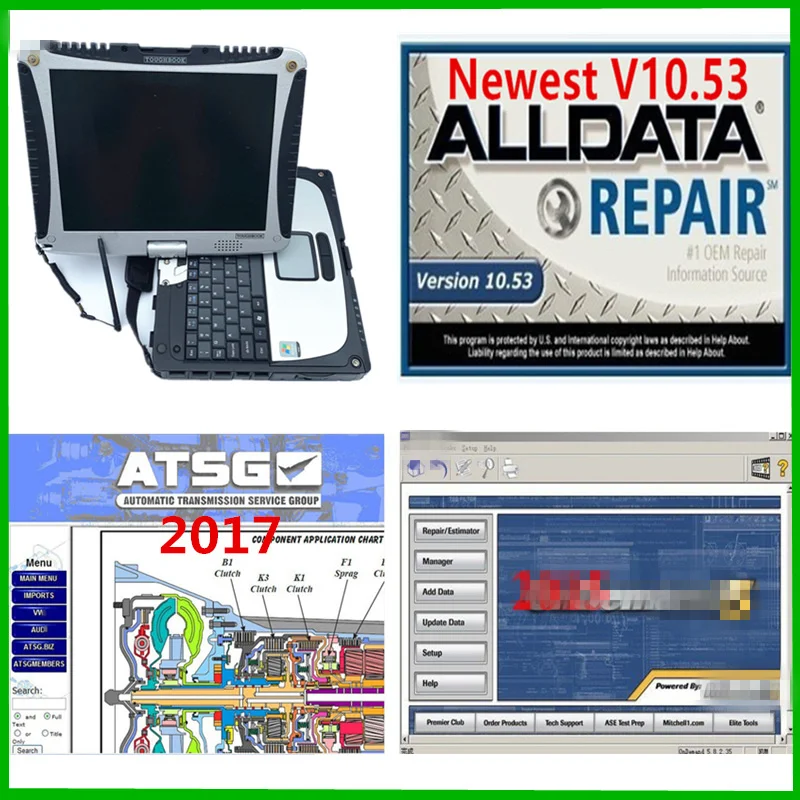 2020 alldata 10.53 software + m..chell 2015 + ATSG 2017 3in 1TB installed in laptop for Toughbook CF19 4gb laptop ready to work
2020 alldata 10.53 software + m..chell 2015 + ATSG 2017 3in 1TB installed in laptop for Toughbook CF19 4gb laptop ready to work
