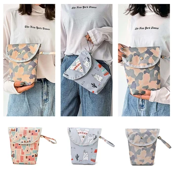 Waterproof Mini Wet Bag for Nursing Menstrual Pad Baby Diaper Nappy Stroller Bag Outdoor Travel Hanging Infant Care Mummy Pram
Waterproof Mini Wet Bag for Nursing Menstrual Pad Baby Diaper Nappy Stroller Bag Outdoor Travel Hanging Infant Care Mummy Pram