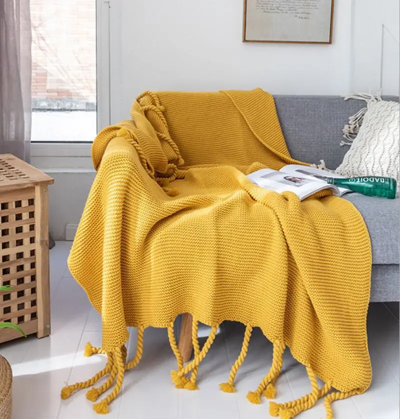 Knitted Blanket Thick Line Blanket Woolproof Keep Warm Blankets Blanket That Can Be Used for Lunch Break Chunky Knit Blanket
Knitted Blanket Thick Line Blanket Woolproof Keep Warm Blankets Blanket That Can Be Used for Lunch Break Chunky Knit Blanket