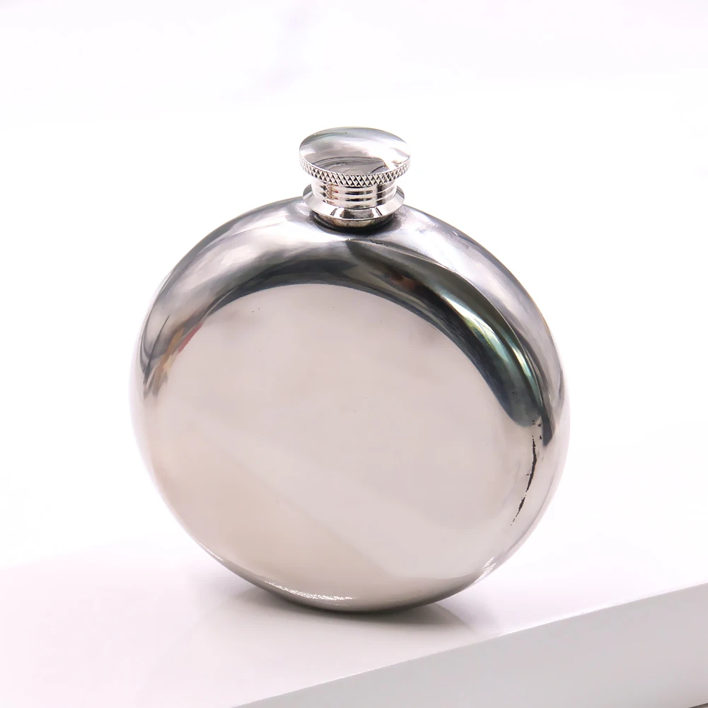 5oz Round Hip Flask Stainless Steel Mini Flagon Whiskey Wine Alcohol Liquor Pot Bottle Gift for Men Portable Outdoor Drinkware
5oz Round Hip Flask Stainless Steel Mini Flagon Whiskey Wine Alcohol Liquor Pot Bottle Gift for Men Portable Outdoor Drinkware