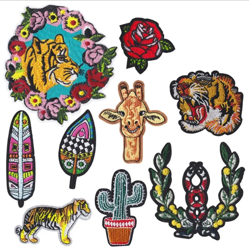 Embroidery Cloth Paste Rose Tiger Feather Leaves Small Label Clothing Accessories DIY Embroidery Cloth Paste
Embroidery Cloth Paste Rose Tiger Feather Leaves Small Label Clothing Accessories DIY Embroidery Cloth Paste