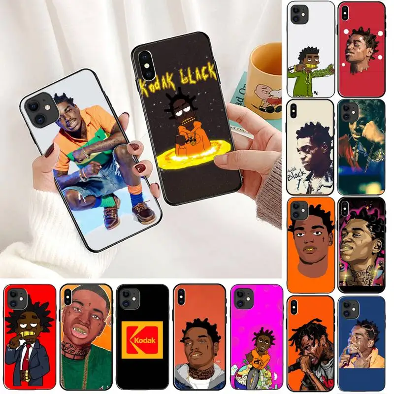 YNDFCNB Kodaks Black Soft Phone Case Capa For iPhone 11 8 7 6 6S Plus X XS MAX 5 5S SE 2020 XR 11 pro Cover