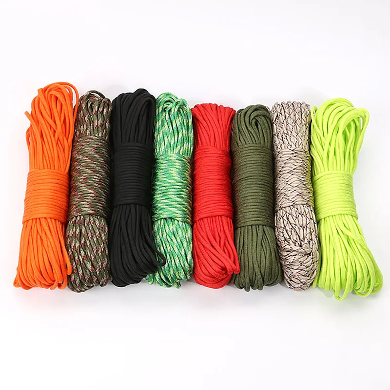 Pure Color Paracord 550 Survival Parachute Rope Outdoor Climbing Rope Clothesline 30 Meters 7 Stand Core Paracord Accessories
Pure Color Paracord 550 Survival Parachute Rope Outdoor Climbing Rope Clothesline 30 Meters 7 Stand Core Paracord Accessories