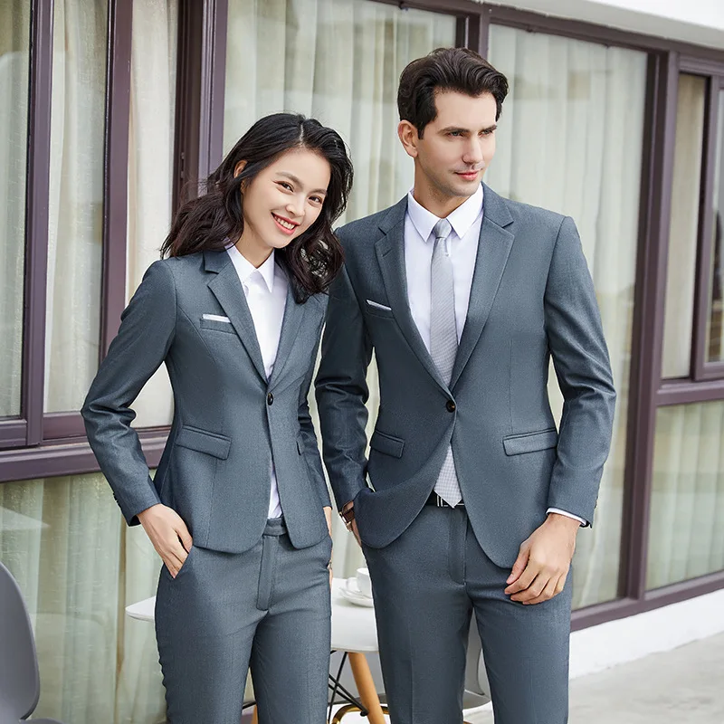 High Quality Business Office Pant Suits For Men Women Work Wear Interview Manager Wedding Formal 2 Pieces Blazer Set Outfits
High Quality Business Office Pant Suits For Men Women Work Wear Interview Manager Wedding Formal 2 Pieces Blazer Set Outfits