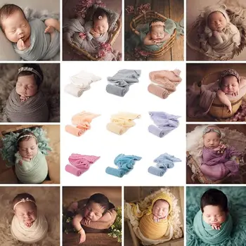 Newborn Photography Props Baby Stretch Wrap Cloth Infant Photo Accessories
Newborn Photography Props Baby Stretch Wrap Cloth Infant Photo Accessories