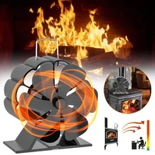 6-blade Stove Fireplace Fan Effecient Heatpowered Log Wood Burner Stove Fan Ecofan Quiet Heat Distribution
6-blade Stove Fireplace Fan Effecient Heatpowered Log Wood Burner Stove Fan Ecofan Quiet Heat Distribution