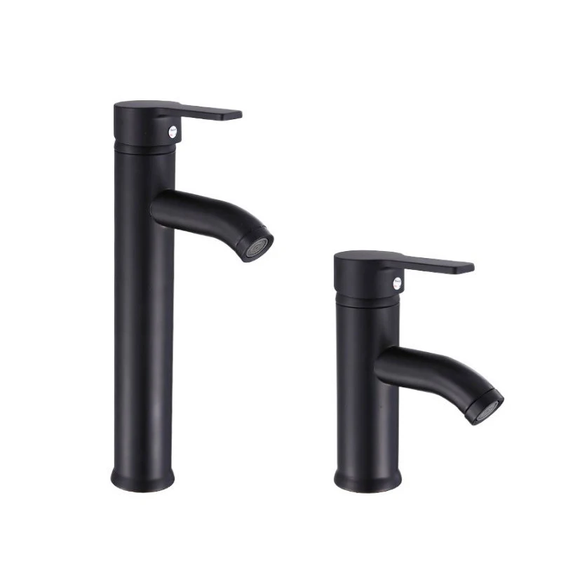 Stainless Steel Bathroom Basin Faucets Matt Black Single Handle Cold Hot Mixer Sink Tap Single Hole Deck Mounted Wash Basin Tap
Stainless Steel Bathroom Basin Faucets Matt Black Single Handle Cold Hot Mixer Sink Tap Single Hole Deck Mounted Wash Basin Tap