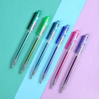 1PC 10 Color Metal Marker Gel Pen 0.6mm Black/Multicolor Gel Ink Pens Press Type For Student Writing Bullet Joural Pen
1PC 10 Color Metal Marker Gel Pen 0.6mm Black/Multicolor Gel Ink Pens Press Type For Student Writing Bullet Joural Pen