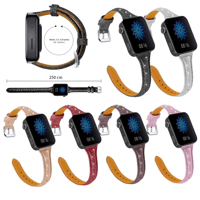 18mm Watch Strap for Xiaomi Mi Smart Watch Glitter Leather Watch Band Watch Bracelet Replacement for Xiaomi Mi Watch
18mm Watch Strap for Xiaomi Mi Smart Watch Glitter Leather Watch Band Watch Bracelet Replacement for Xiaomi Mi Watch