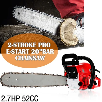 Woodworking Power Tool 1Set 52CC New Engine Petrol Chainsaw With 20’’ Bar Chain Handle+Saw Repair Tool
Woodworking Power Tool 1Set 52CC New Engine Petrol Chainsaw With 20’’ Bar Chain Handle+Saw Repair Tool