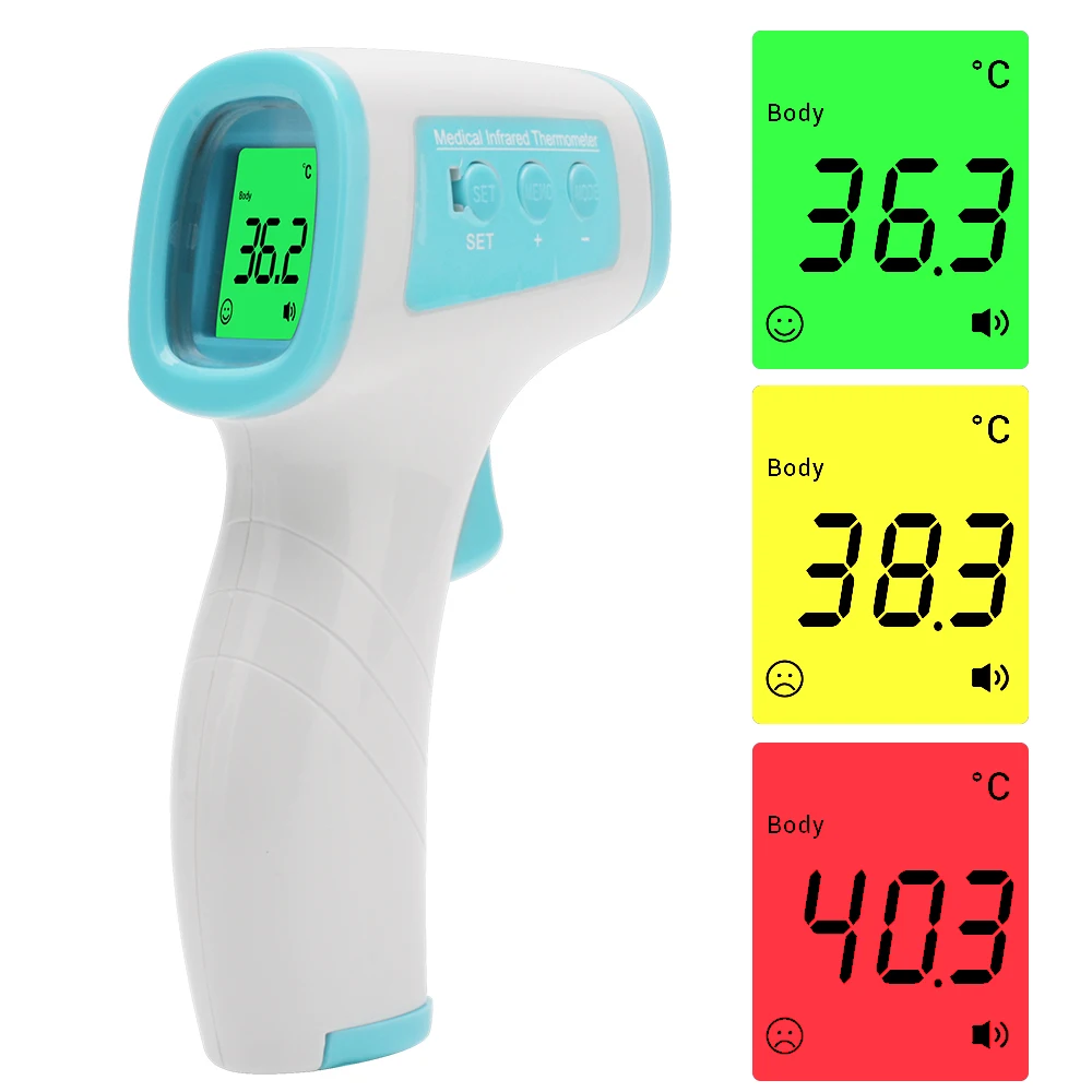Portable Non-Contact Infrared Body Medical Thermometer High Accurate Forehead Digital Body/Object Temperature Measure Baby Adult
Portable Non-Contact Infrared Body Medical Thermometer High Accurate Forehead Digital Body/Object Temperature Measure Baby Adult