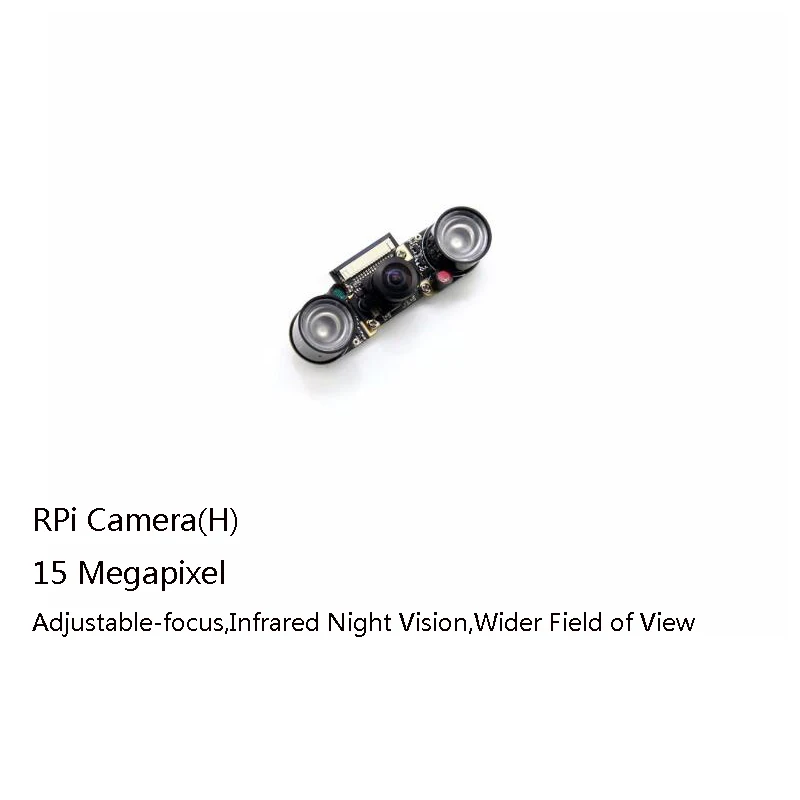 Фото ShenzhenMaker Store Raspberry Pi 2 Camera (H) Fisheye Lens Wider Field of View Supports Night Vision | Компьютеры и офис