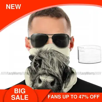 Cow Mouth Face Mask Highland Cow Facial Mask Polyester Funny with Filters Adult Mask
Cow Mouth Face Mask Highland Cow Facial Mask Polyester Funny with Filters Adult Mask