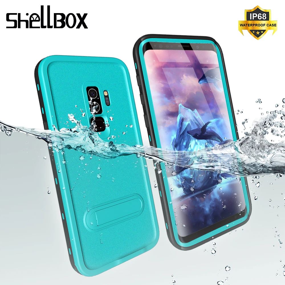 SHELLBOX Original Waterproof Case Cover for Samsung S9 Plus Outdoor Summer Swimming Underwater Case for Samsung Galaxy S9 Plus
SHELLBOX Original Waterproof Case Cover for Samsung S9 Plus Outdoor Summer Swimming Underwater Case for Samsung Galaxy S9 Plus