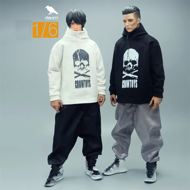 Лидер продаж, масштаб 1/6, модная повседневная толстовка в стиле хип-хоп, рубашка, брюки, брюки для большинства, коллекция фигурок кукол 12 дюймов 
Лидер продаж, масштаб 1/6, модная повседневная толстовка в стиле хип-хоп, рубашка, брюки, брюки для большинства, коллекция фигурок кукол 12 дюймов