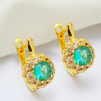 Hot Sale Waterdrop Round Earrings Shiny Cubic Zirconia Gold Hoop Earrings for Women 2020 New Jewelry
Hot Sale Waterdrop Round Earrings Shiny Cubic Zirconia Gold Hoop Earrings for Women 2020 New Jewelry