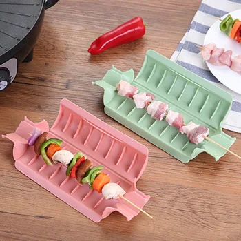New Barbecue Non-slip Skewer Maker Reusable Tools for BBQ Beef Meat Kebab Kitchen XD88
New Barbecue Non-slip Skewer Maker Reusable Tools for BBQ Beef Meat Kebab Kitchen XD88