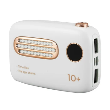 Charging Treasure 10000 MAh Retro Mobile Power Supply Cute Fast Charge Compact Portable Dual USB Port
Charging Treasure 10000 MAh Retro Mobile Power Supply Cute Fast Charge Compact Portable Dual USB Port