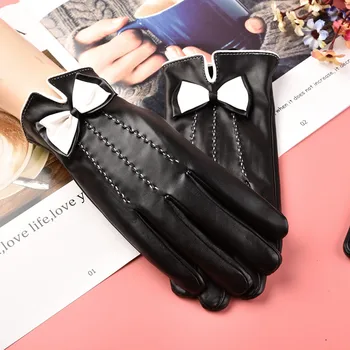 2019 Fashion Gloves for Womens Driving Keep Warm Winter Cuff Soft Lining Bows Decoration Touch Screen Gloves перчатки женские
2019 Fashion Gloves for Womens Driving Keep Warm Winter Cuff Soft Lining Bows Decoration Touch Screen Gloves перчатки женские