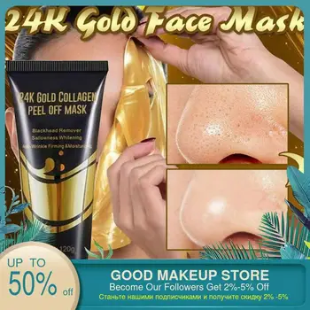 24K Gold Collagen Mask Anti Aging Whitening Wrinkle Lifting firming to blackheads remove Tear Peel Off Masks Skin Care
24K Gold Collagen Mask Anti Aging Whitening Wrinkle Lifting firming to blackheads remove Tear Peel Off Masks Skin Care