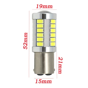 Backup LED Light Bulbs 2pcs Lamps Car Tail Stop Brake Super Bright Turn Signal Reverse BA15D 1157 5630 Durable
Backup LED Light Bulbs 2pcs Lamps Car Tail Stop Brake Super Bright Turn Signal Reverse BA15D 1157 5630 Durable