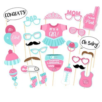 25Pcs/Set Baby Shower Photo Props Glasses Bear Baby Carriage DIY Fun Photo Booth Props For Baby Shower Birthday Party Decoration
25Pcs/Set Baby Shower Photo Props Glasses Bear Baby Carriage DIY Fun Photo Booth Props For Baby Shower Birthday Party Decoration
