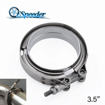 ESPEEDER 3.5 Inch Silver V Band Flange Stainless Steel Turbo Exhaust V Clamps Kits Suitable For Universal Car Flange Engine Part
ESPEEDER 3.5 Inch Silver V Band Flange Stainless Steel Turbo Exhaust V Clamps Kits Suitable For Universal Car Flange Engine Part