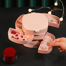 Rotating Earring Storage Rack Jewelry Case Earring Necklace Ring Box Container Display Holder Box Jewelry Storage Case
Rotating Earring Storage Rack Jewelry Case Earring Necklace Ring Box Container Display Holder Box Jewelry Storage Case