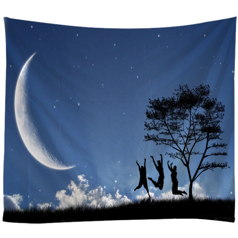 Tapestry Wall Hanging Bed Spread Beach Towel Table Cloth Yoga Mat landscape painting Moon landscape large size 
Tapestry Wall Hanging Bed Spread Beach Towel Table Cloth Yoga Mat landscape painting Moon landscape large size