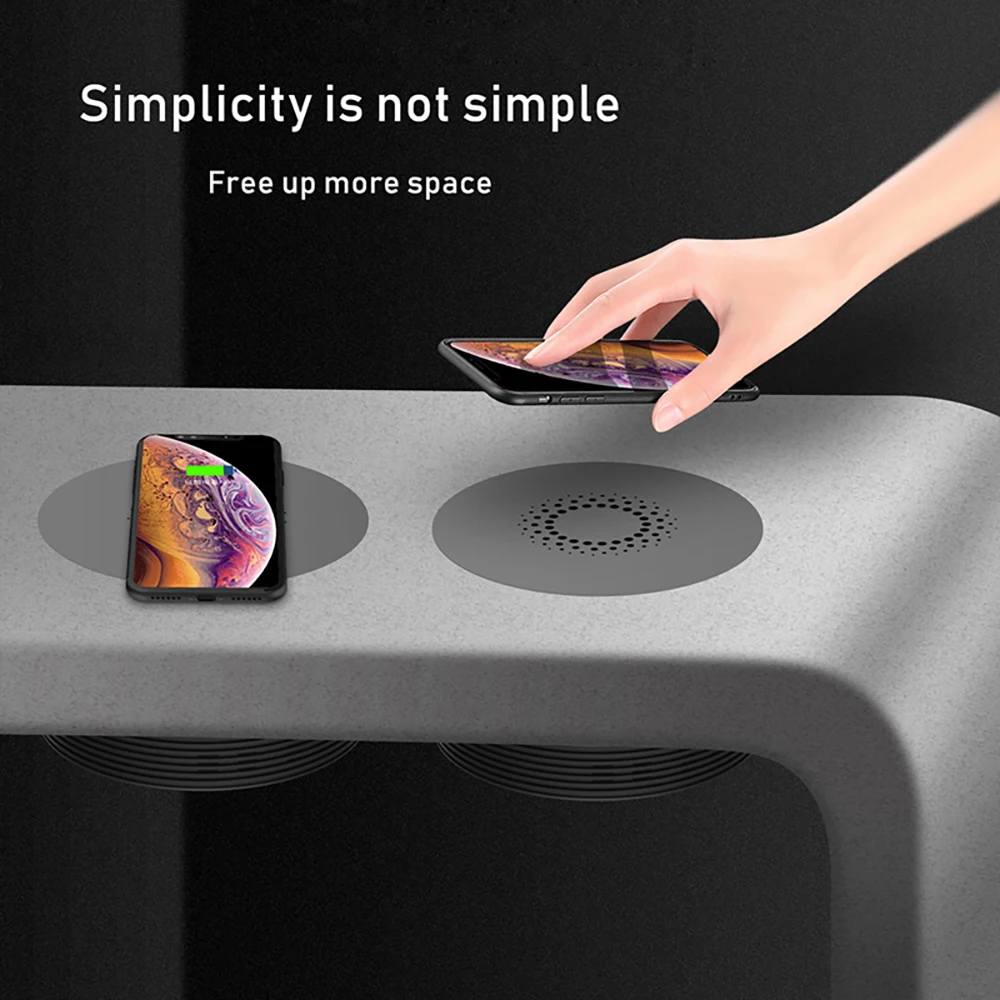 Long Distance Wireless Charger Pad For Iphone 11 Desktop Coffee Office QI Wireless Charging Base For IPhone 8 X For Samsung
Long Distance Wireless Charger Pad For Iphone 11 Desktop Coffee Office QI Wireless Charging Base For IPhone 8 X For Samsung