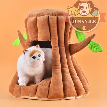Creative Tree-shaped Pet Nest Deep Sleep Cat Room Cat Litter Home Tree Nest Cat Nest French Bulldog Nest
Creative Tree-shaped Pet Nest Deep Sleep Cat Room Cat Litter Home Tree Nest Cat Nest French Bulldog Nest