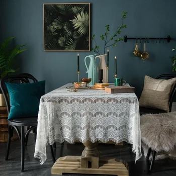 White Lace Table Cloths Chair Sashe for Wedding Table Decoration Table Cloth Rectangular for 4 Seater Tablecloth for Home Fabric
White Lace Table Cloths Chair Sashe for Wedding Table Decoration Table Cloth Rectangular for 4 Seater Tablecloth for Home Fabric