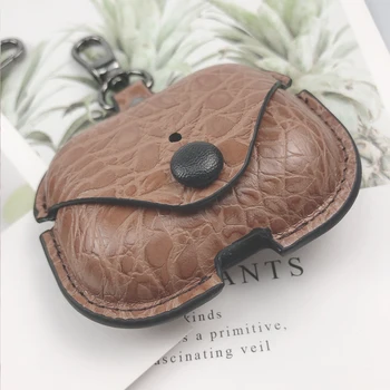 New Business Style Crocodile PU Leather Headphone Cases For Apple Airpods 1 2 Wireless Bluetooth Headset Protective Sleeve Case
New Business Style Crocodile PU Leather Headphone Cases For Apple Airpods 1 2 Wireless Bluetooth Headset Protective Sleeve Case