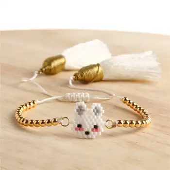Go2boho White Rabbit Bracelets Women Perles MIYUKI Bracelet Girl Pulseras Mujer 2019 Child Gift Animal Tassel Jewelry Handwoven
Go2boho White Rabbit Bracelets Women Perles MIYUKI Bracelet Girl Pulseras Mujer 2019 Child Gift Animal Tassel Jewelry Handwoven
