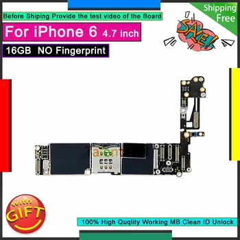For IPhone 6 Motherboard 16GB Without Touch ID Unlocked Disassembly Mainboard Good Working Logic Board Tested Full Functions
For IPhone 6 Motherboard 16GB Without Touch ID Unlocked Disassembly Mainboard Good Working Logic Board Tested Full Functions