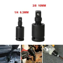 2pcs Universal Joint Air Impact Socket Set Wobble Extension Adaptor 1/4\"&3/8\" 360°Rotate Flexibly Resistance Hand Tools Sock
2pcs Universal Joint Air Impact Socket Set Wobble Extension Adaptor 1/4\"&3/8\" 360°Rotate Flexibly Resistance Hand Tools Sock