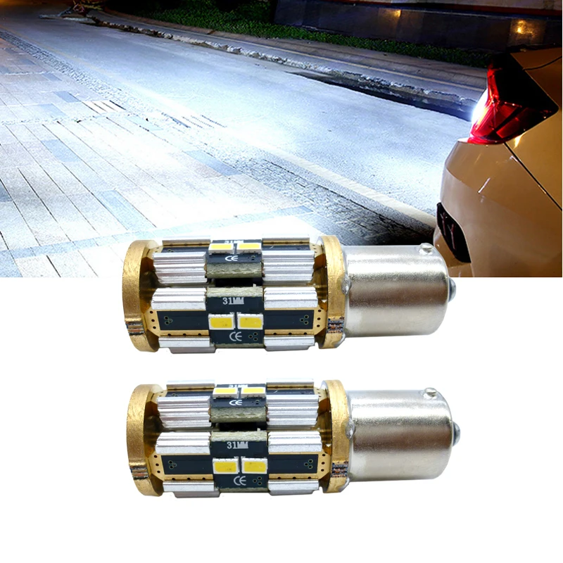 2x Canbus 1156 BA15S LED P21W 7506 7527 LED Bulbs Auto Light Turn Signal Backup Reverse Brake Light for Hyundai Kia Honda Ford
2x Canbus 1156 BA15S LED P21W 7506 7527 LED Bulbs Auto Light Turn Signal Backup Reverse Brake Light for Hyundai Kia Honda Ford