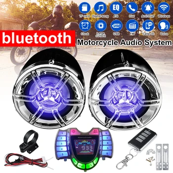 Wireless bluetooth Motorcycle Audio Waterproof Anti-theft Alarm System Stereo Amplifier Speaker TF FM MP3 Music Remote Control
Wireless bluetooth Motorcycle Audio Waterproof Anti-theft Alarm System Stereo Amplifier Speaker TF FM MP3 Music Remote Control