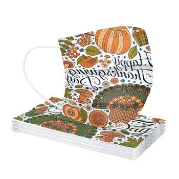 10pc Thanksgiving Face Mask Print Children's Disposable Masks Kids Disposable Face Mask 3 Layer Non-woven Mondkapjes Masque
10pc Thanksgiving Face Mask Print Children's Disposable Masks Kids Disposable Face Mask 3 Layer Non-woven Mondkapjes Masque