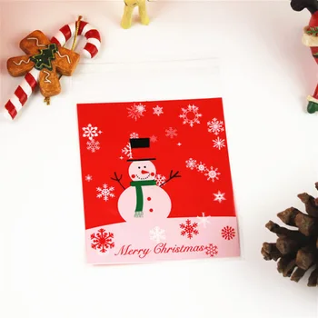 100 Pcs/Bag Christmas Snowman Self Adhesive Plastic Bag Cookie Candy Food Bags For Christmas Xmas New Year Baking Packaging Bag
100 Pcs/Bag Christmas Snowman Self Adhesive Plastic Bag Cookie Candy Food Bags For Christmas Xmas New Year Baking Packaging Bag