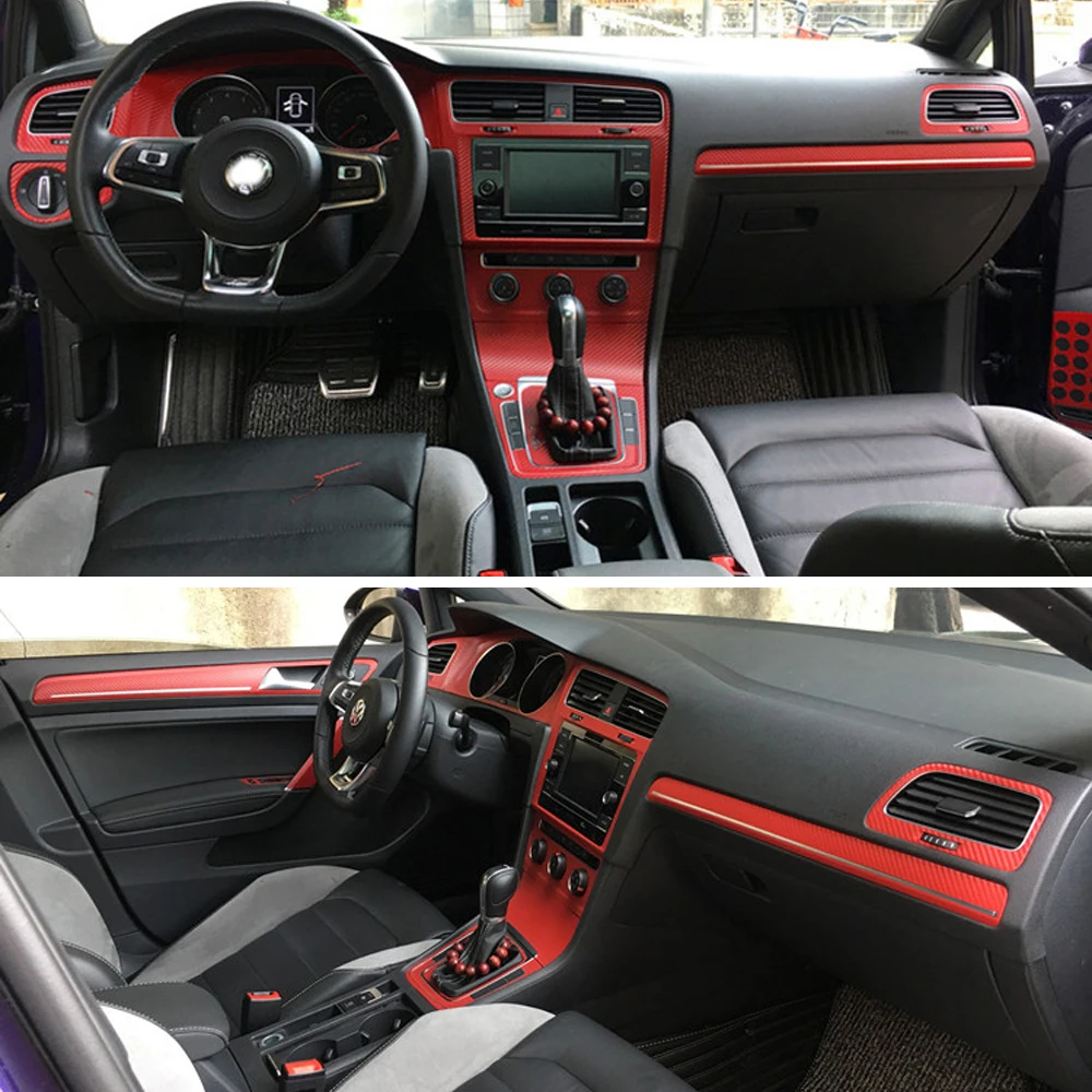 Car Accessories 3D/5D Carbon Fiber Stickers For VW Volkswagen Golf 7 MK7 GTI Interior Central Control Panel Door Handle Decorate
Car Accessories 3D/5D Carbon Fiber Stickers For VW Volkswagen Golf 7 MK7 GTI Interior Central Control Panel Door Handle Decorate