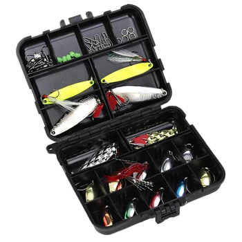 36pcs/set Metal Spoon Fishing Lure Kit Spinner Bait Tackle Fishing Lure Set for Trout Bass Salmon Freshwater Saltwater with Hook
36pcs/set Metal Spoon Fishing Lure Kit Spinner Bait Tackle Fishing Lure Set for Trout Bass Salmon Freshwater Saltwater with Hook