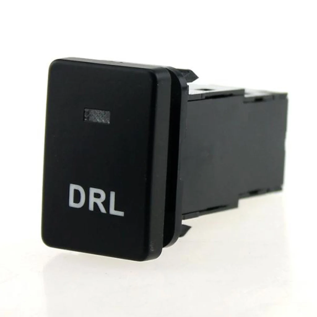 Blue LED DRL Light Push Button Switch 12V For Toyota Land Cruiser Prado RAV4